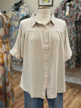 Hayden Linen Blend Top