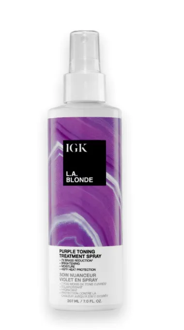 IGK L.A. Blonde Purple Toning Treatment Spray