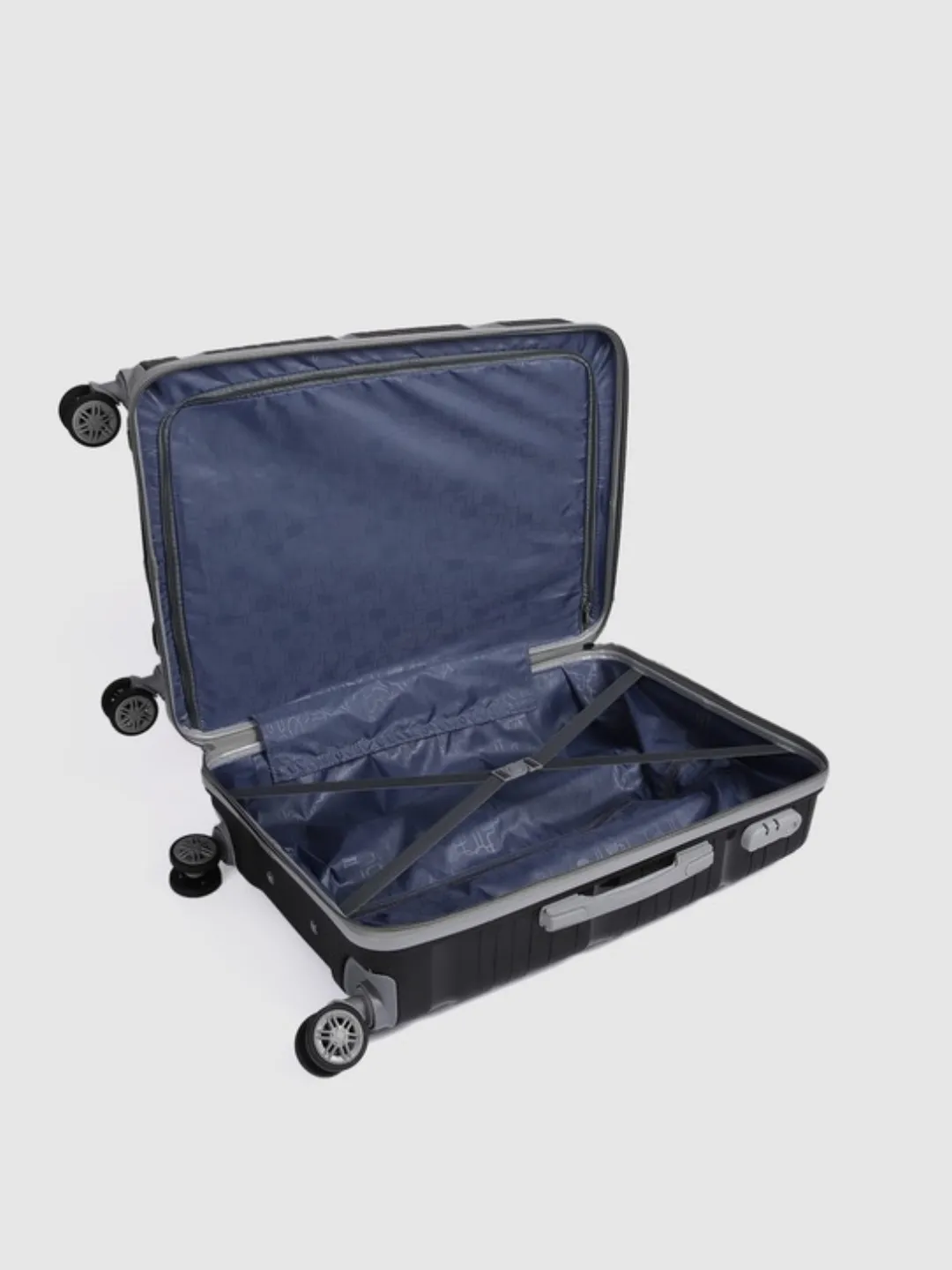 Iris  Textured 360 Degree Rotation Hard-Sided Trolley Bags