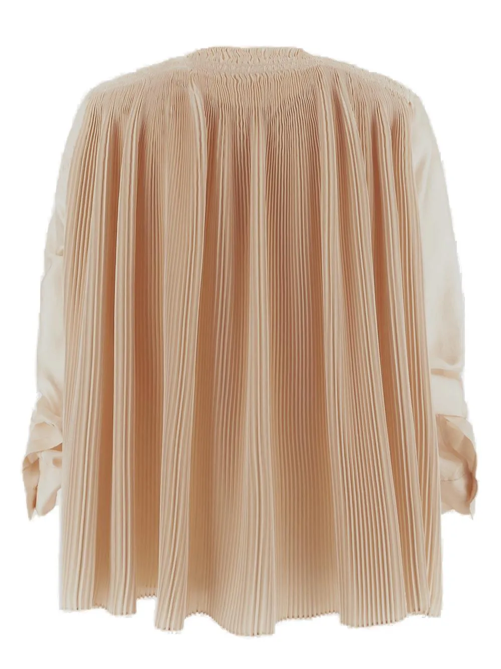 Jil Sander Flared Hem Pleated Shirt