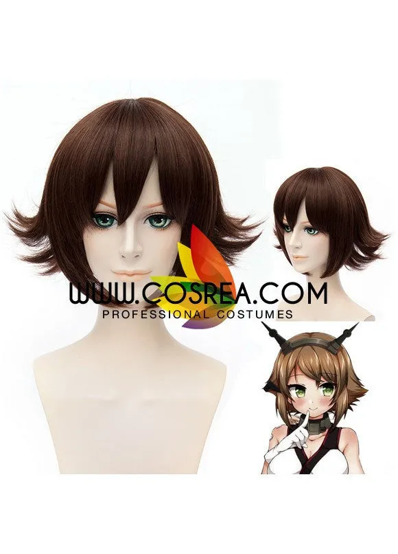 Kancolle Mutsu Cosplay Wig