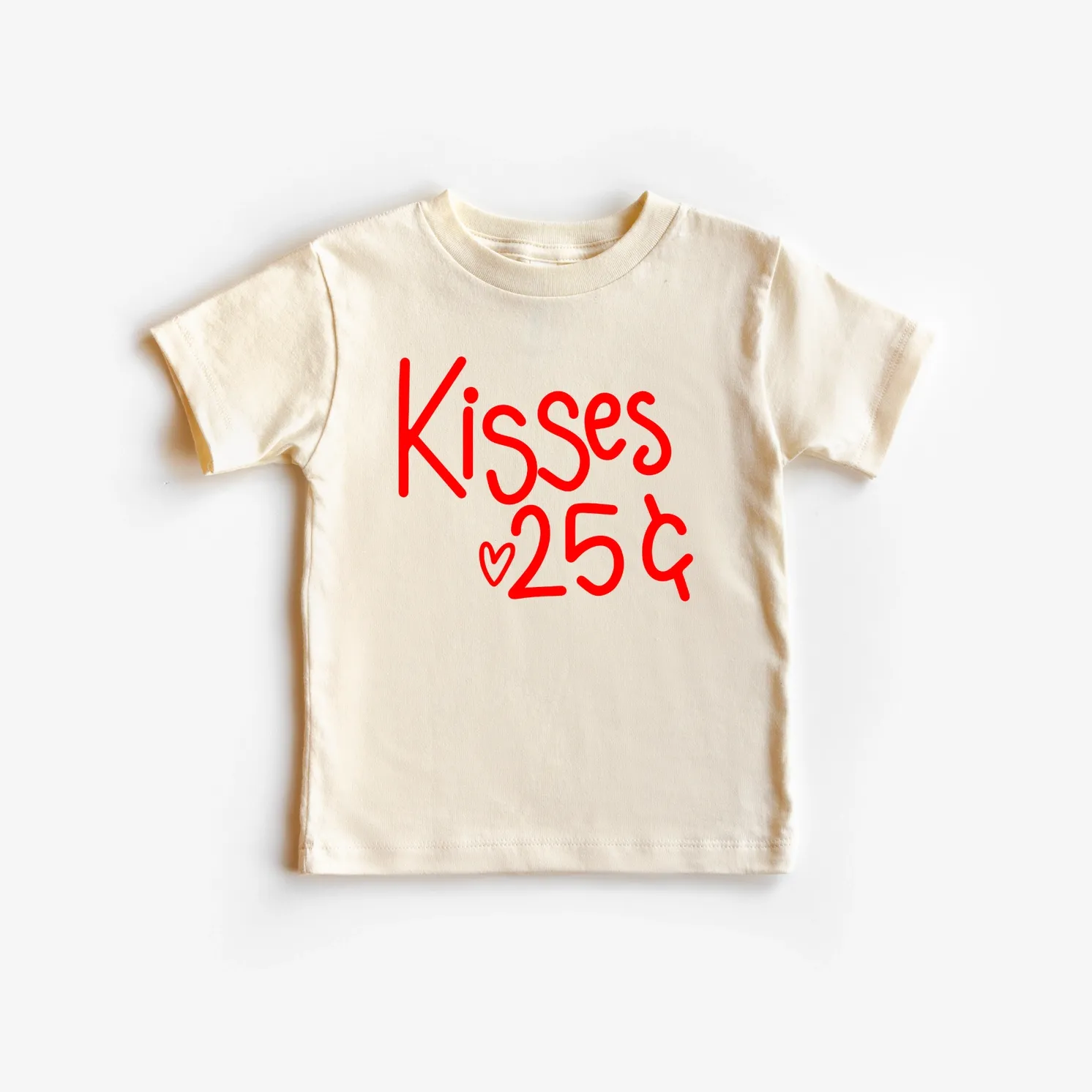 Kisses 25 T-Shirt / Natural