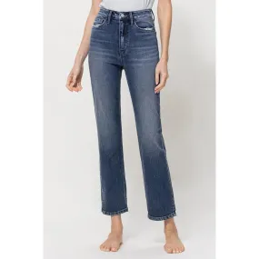 Lansing High Rise Straight Denim