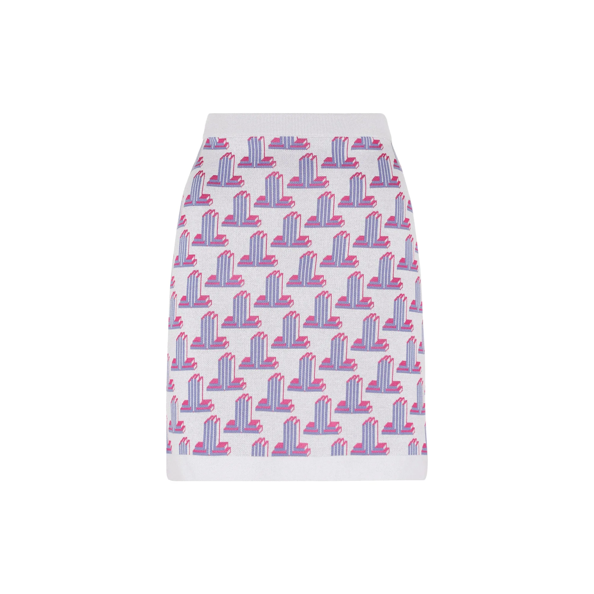 Lanvin Geometric Printed Mini Skirt