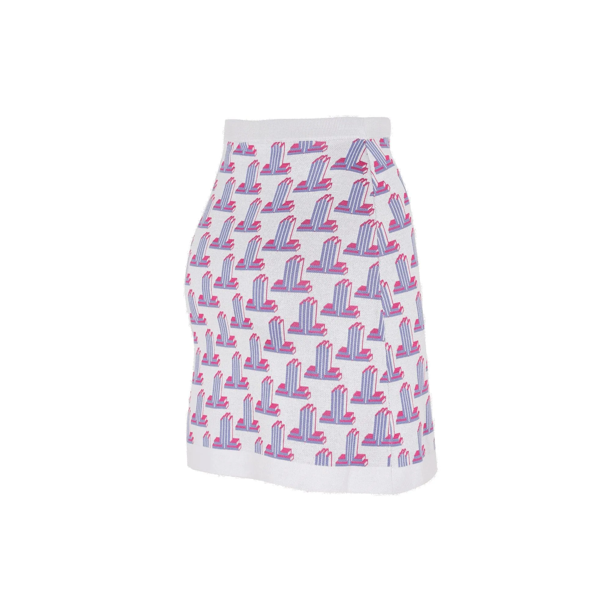 Lanvin Geometric Printed Mini Skirt