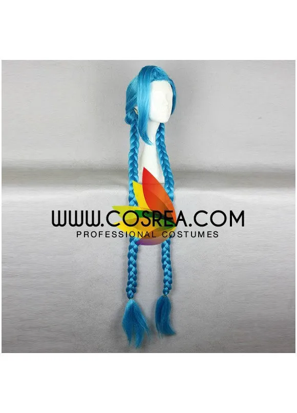 League of Legends Jinx Cosplay Wig