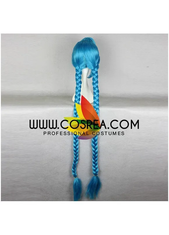 League of Legends Jinx Cosplay Wig