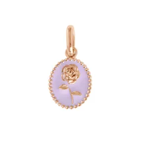 Lilac Rose Pendant, Rose Gold