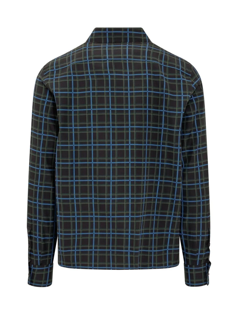 LOEWE  |Anagram stamp check shirt in silk and cotton