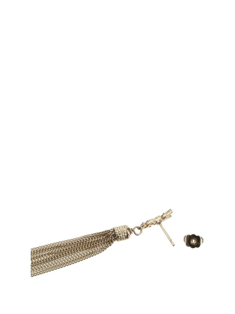 Loulou With Chain Tassels - Pale Gold