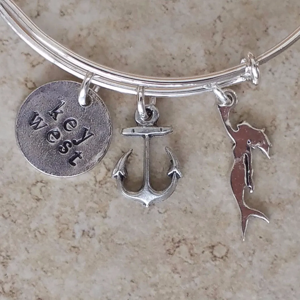 Mermaid Anchor Key West Bracelet