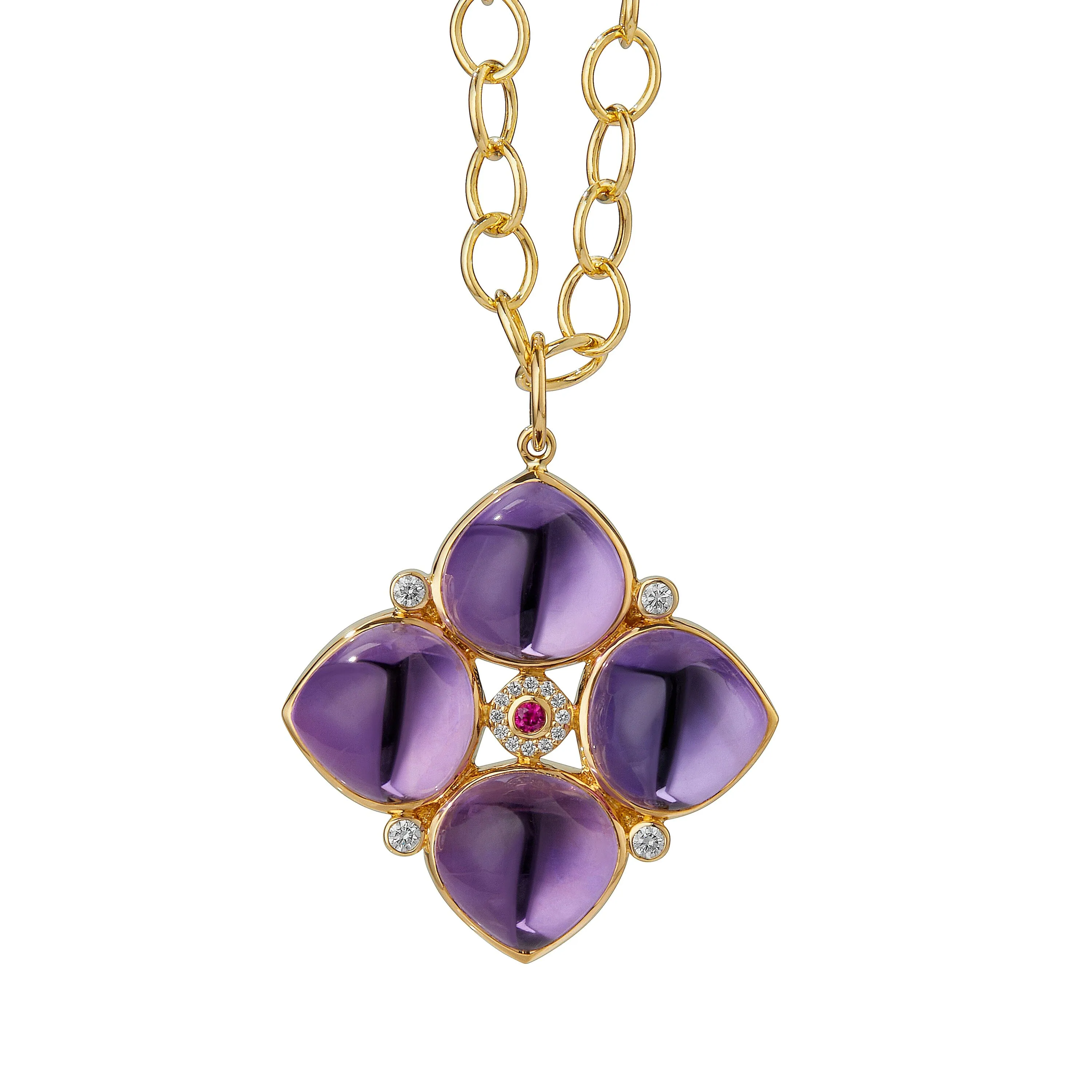 Mogul Flower Pendant