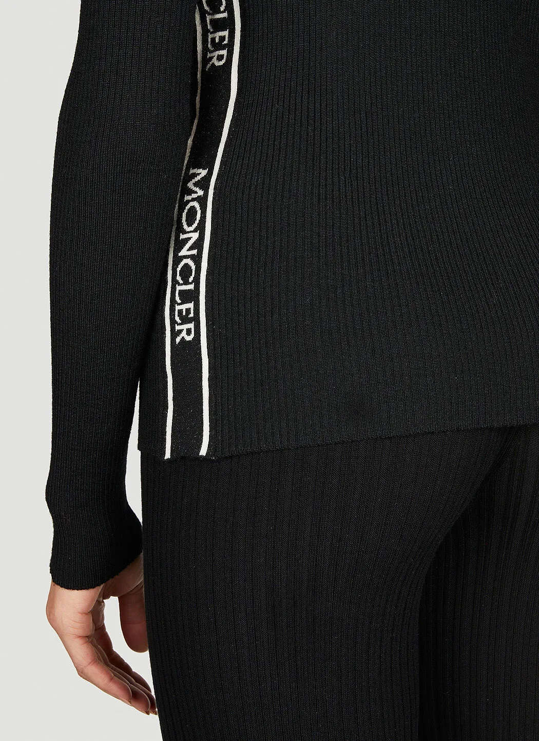 MONCLER  |Casual Style Wool Street Style Long Sleeves Elegant Style