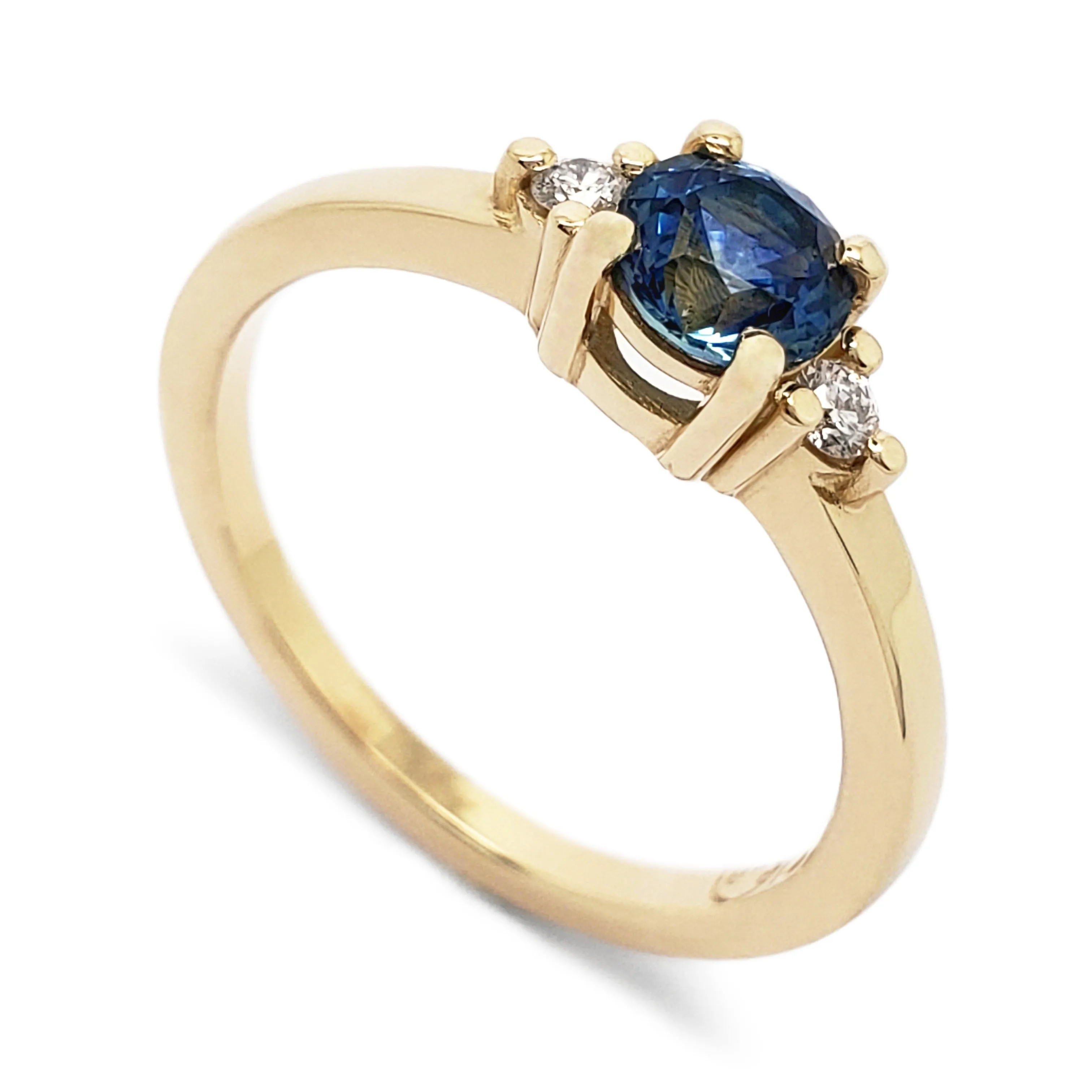 Moraine Yellow | Blue Montana Sapphire