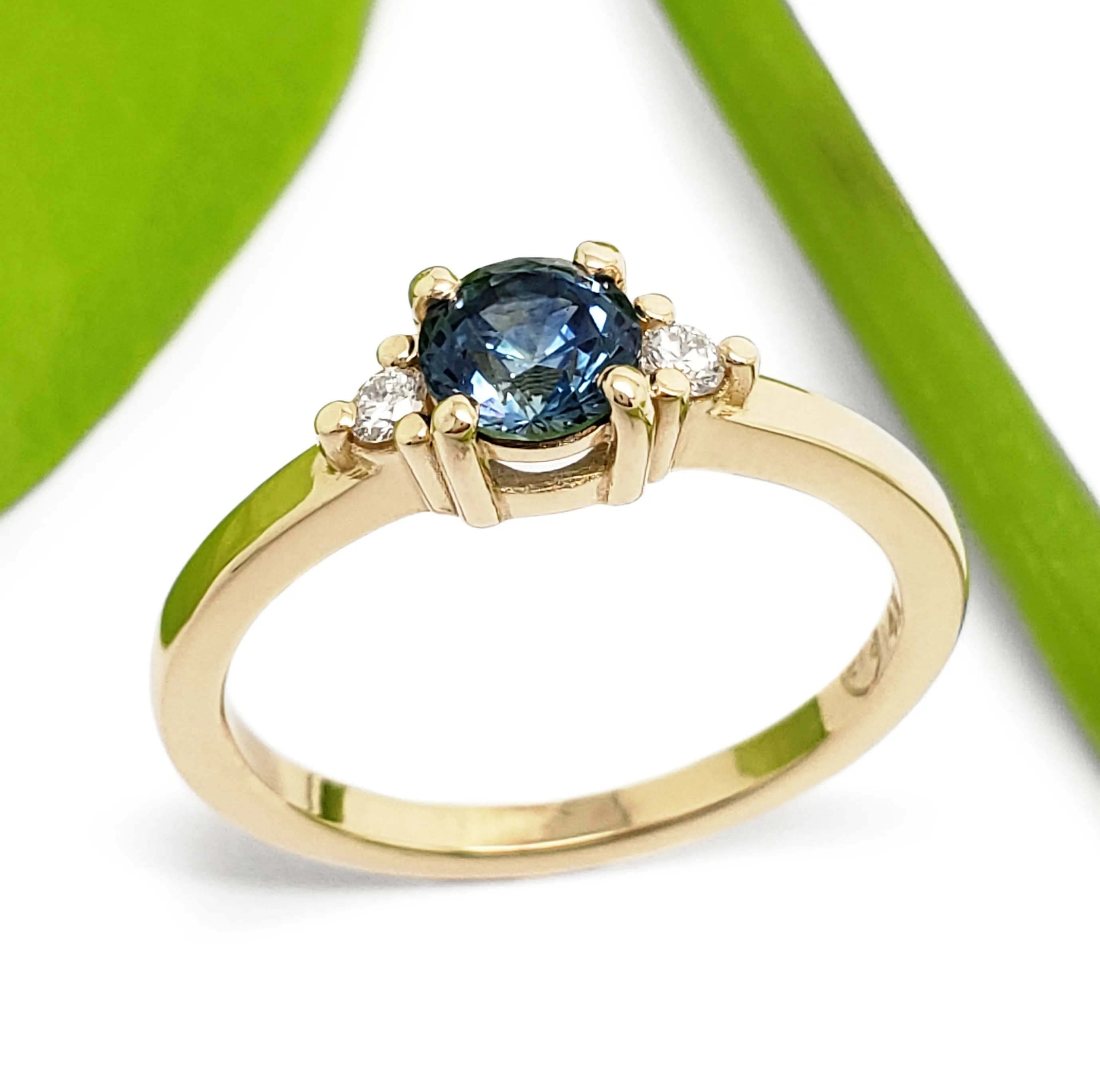 Moraine Yellow | Blue Montana Sapphire