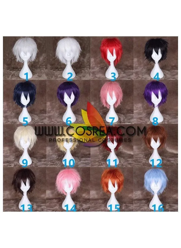 Multipurpose 30CM Layered Cosplay Wig