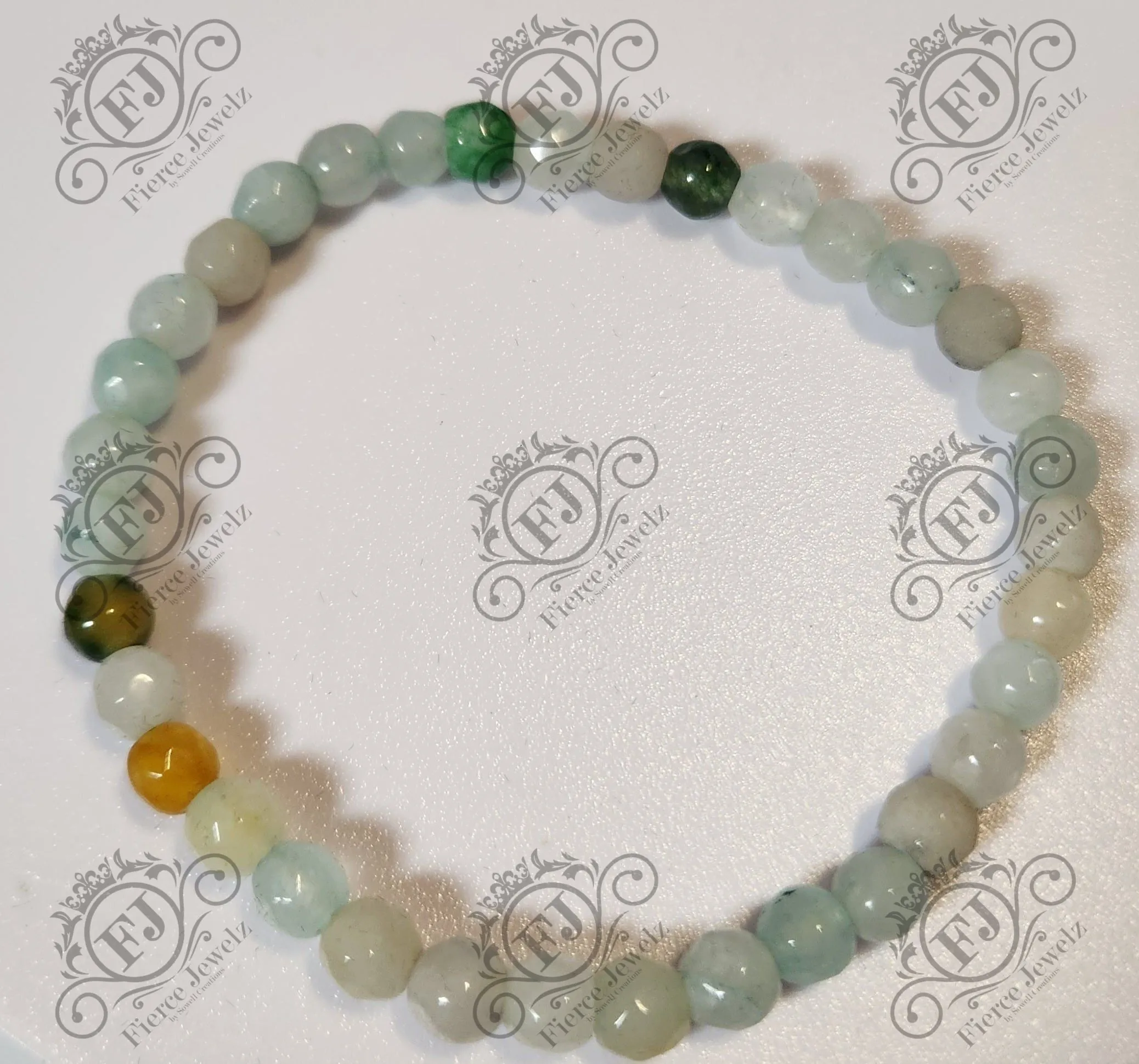 Myanmar Jade Bracelet/Jadeite/Untreated Natural Jadeite/Gift