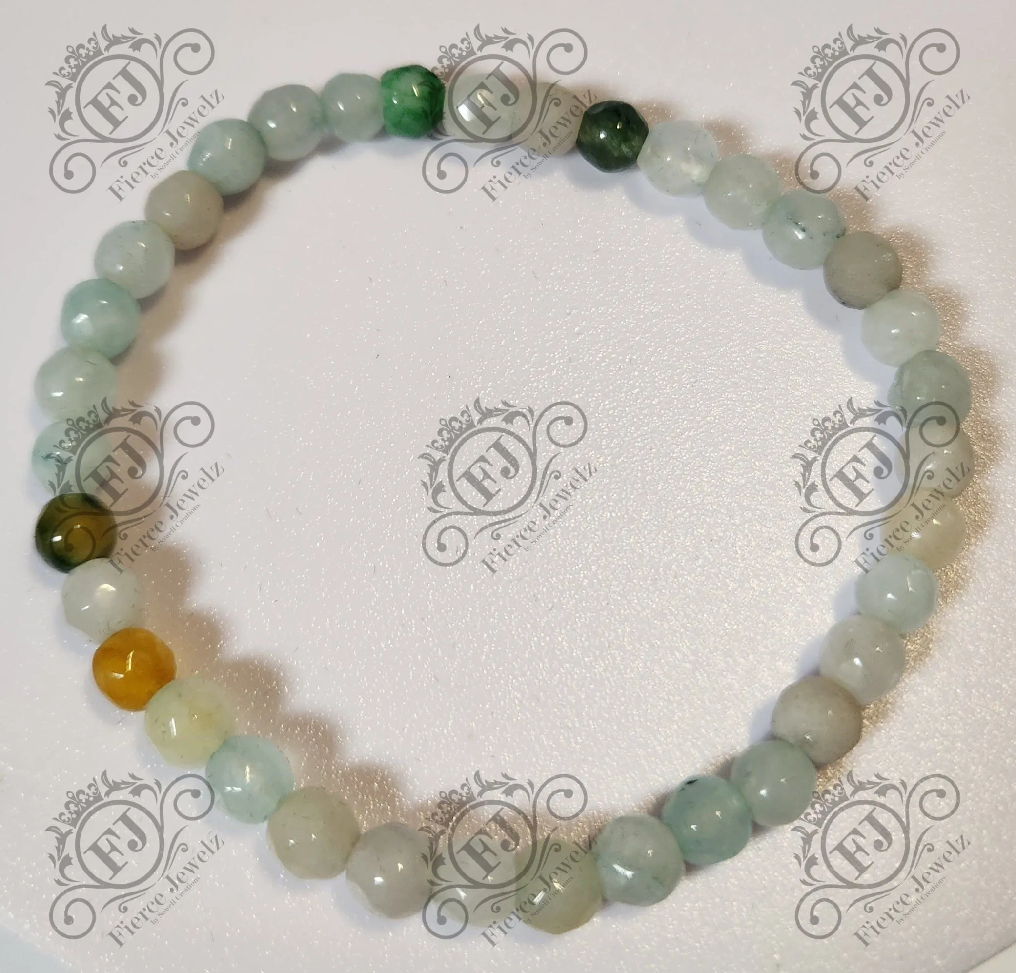 Myanmar Jade Bracelet/Jadeite/Untreated Natural Jadeite/Gift