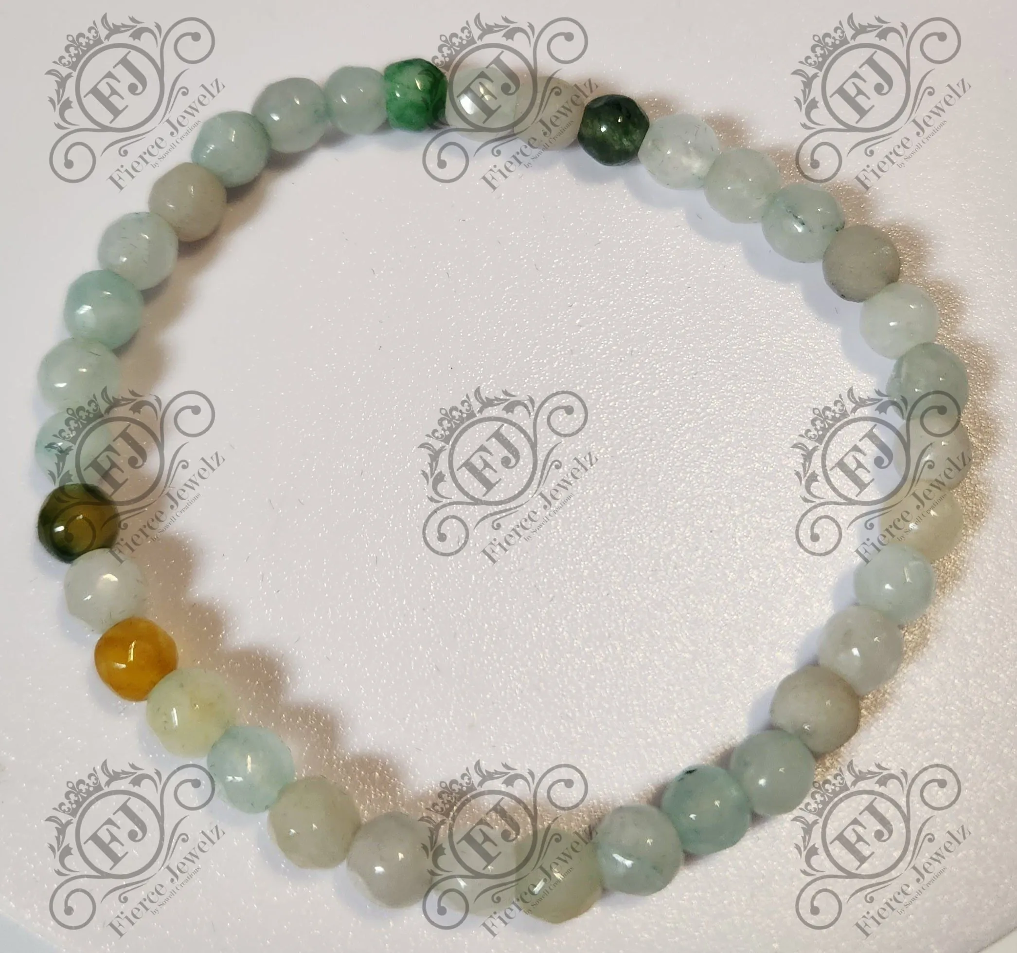 Myanmar Jade Bracelet/Jadeite/Untreated Natural Jadeite/Gift