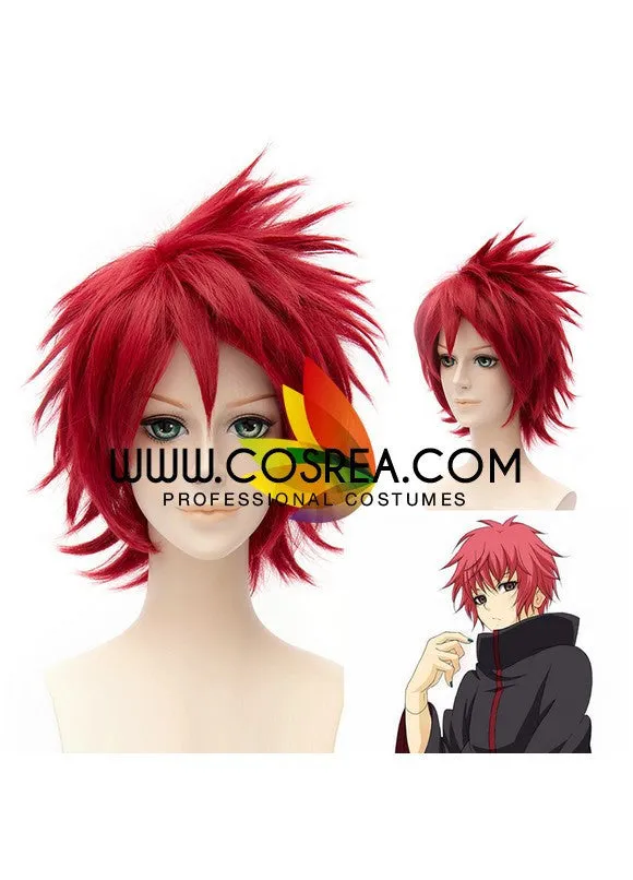 Naruto Sasori Spiked Cosplay Wig