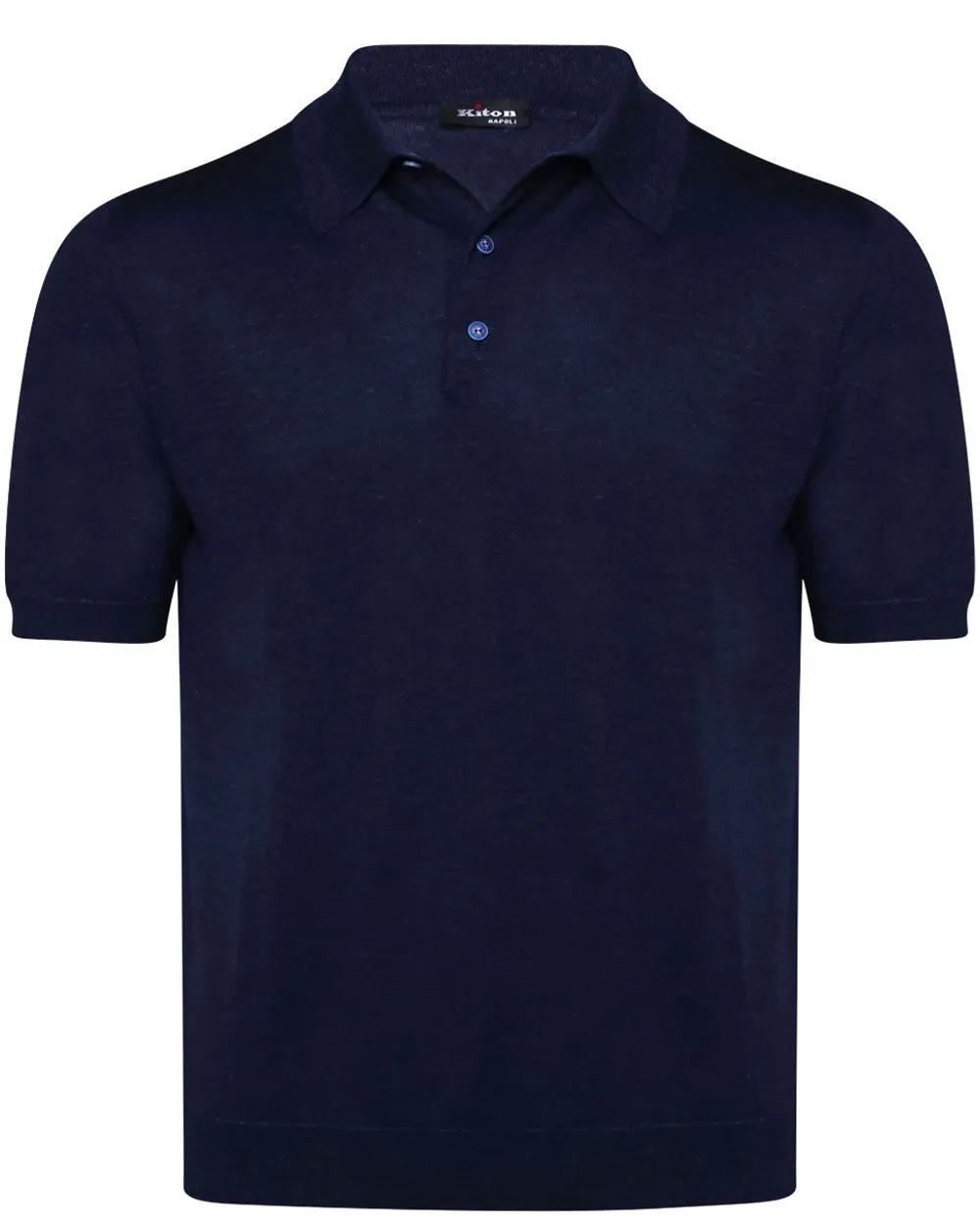 Navy Blue Short Sleeve Polo