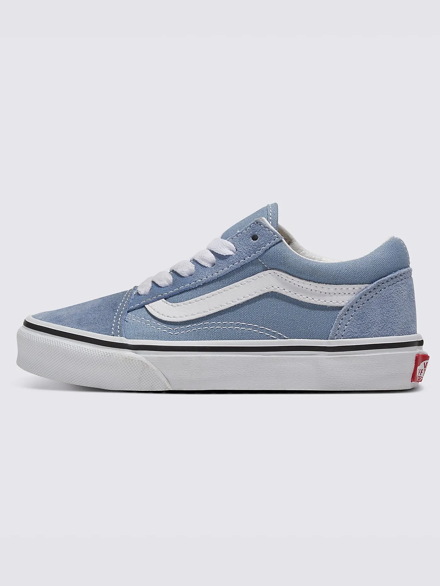 Old Skool Color Theory Dusty Blue Shoes (Kids)