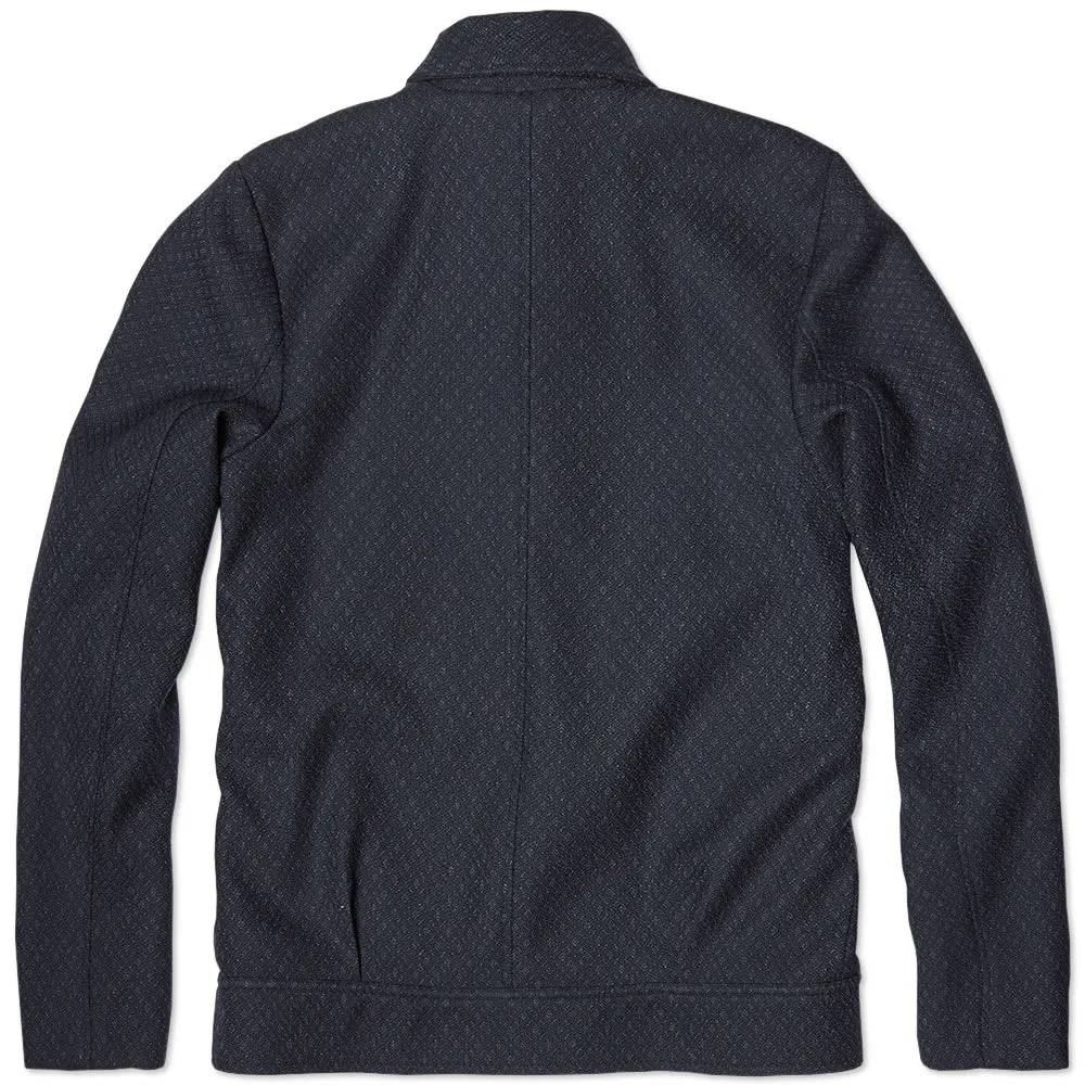 Our Legacy Costume BlousonNavy Jacquard Wool