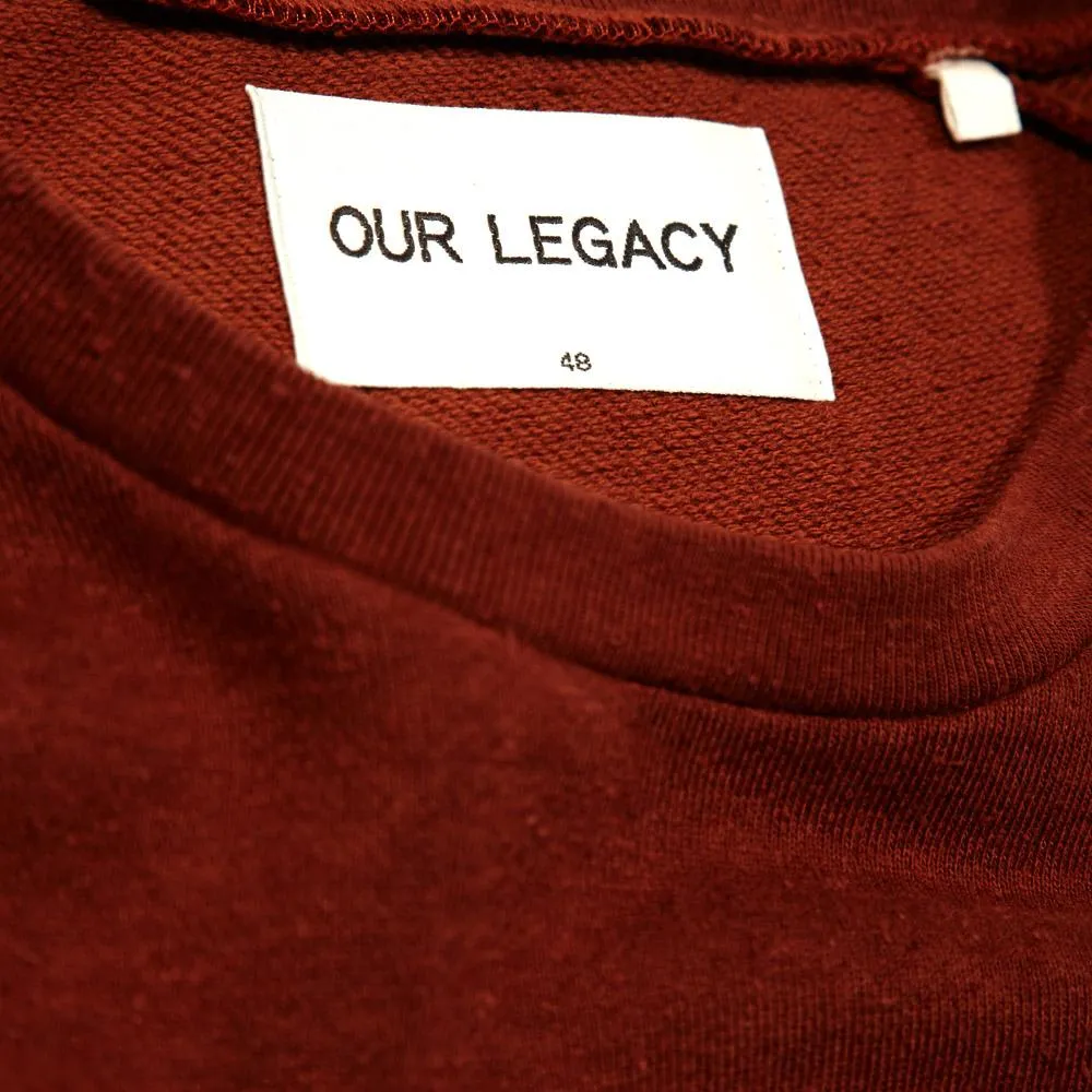 Our Legacy Hammer Shoulder Great SweatTerra Cotton Silk