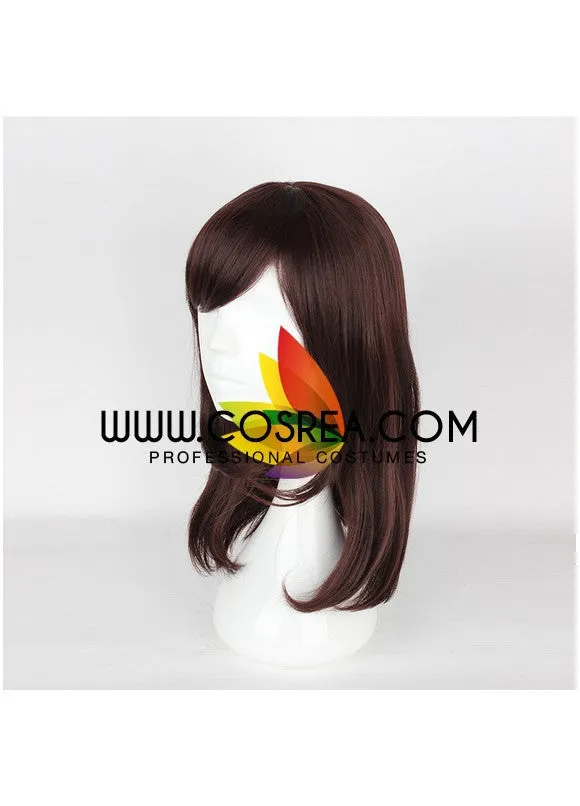 Overwatch DVA Cosplay Wig