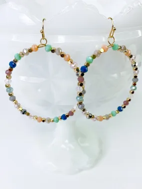 Pastel Beaded Earring