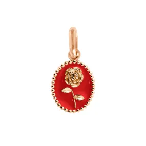 Poppy Rose Pendant, Rose Gold