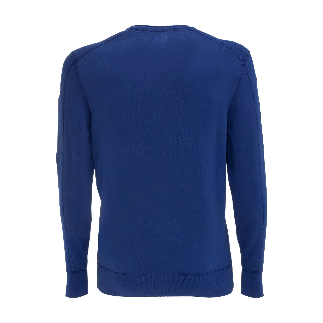 PULL GIROCOLLO CON TASCA Uomo Blue Quarz