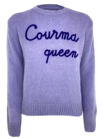 PULLOVER DONNA LILLA COURMA QUEEN