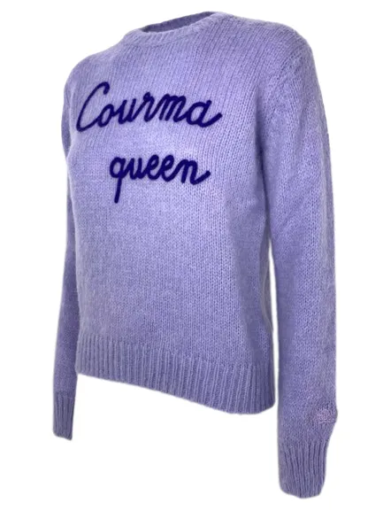 PULLOVER DONNA LILLA COURMA QUEEN