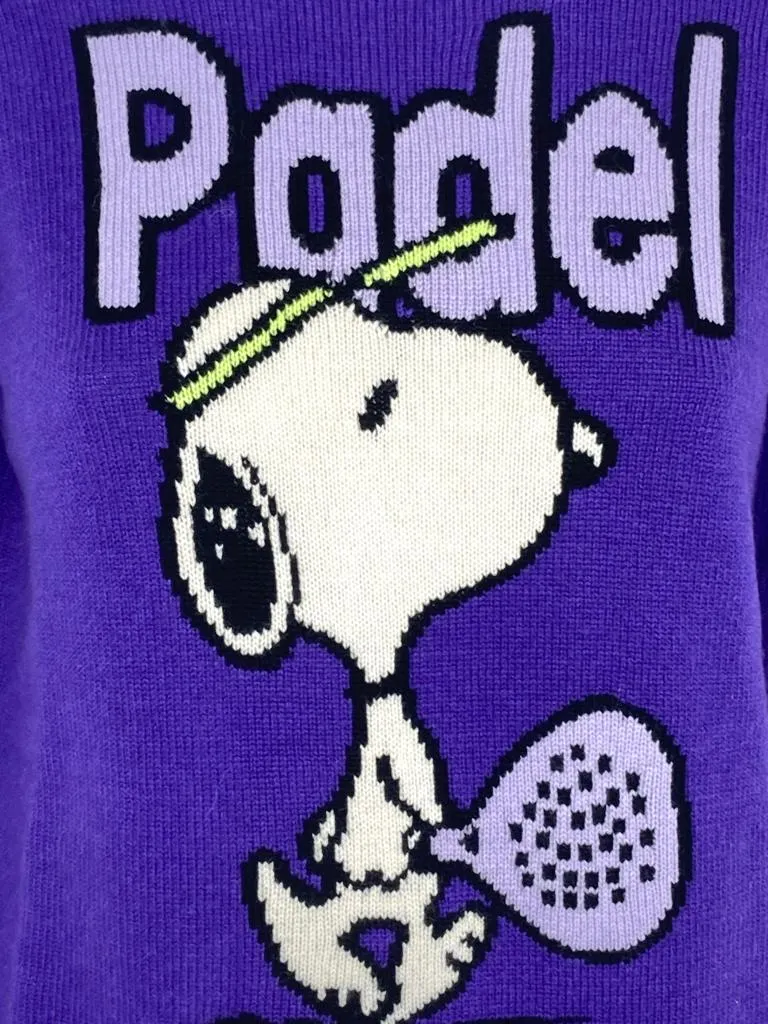 PULLOVER DONNA VIOLA SNOOPY PADEL