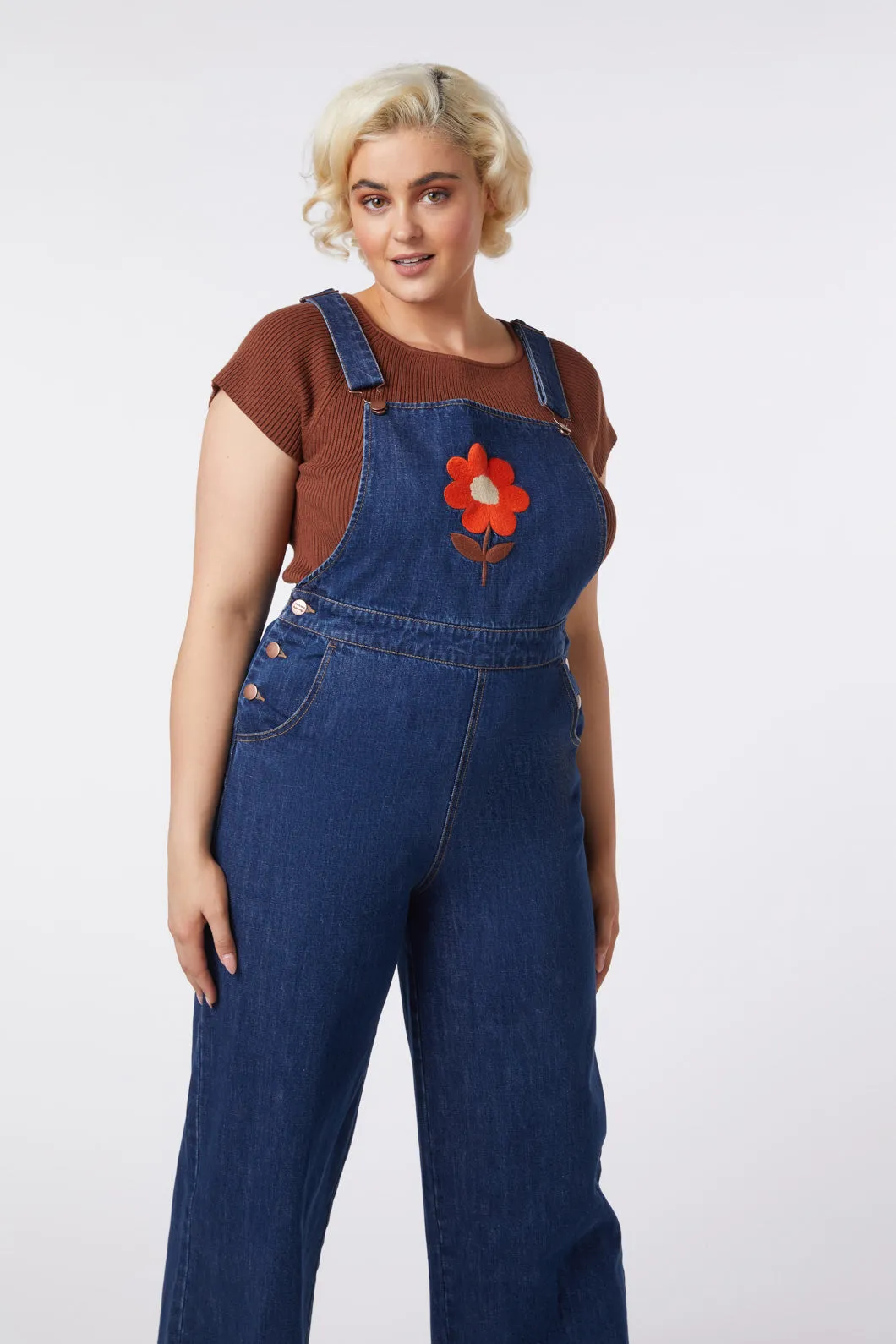 Renee Embroidered Overall