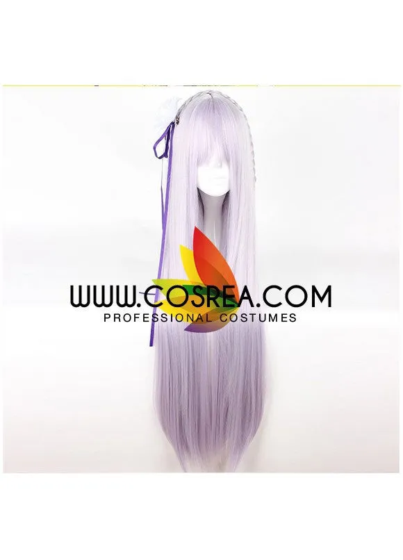 ReZero Emilia Cosplay Wig