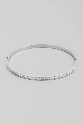 Rhinesone Bangle Bracelet