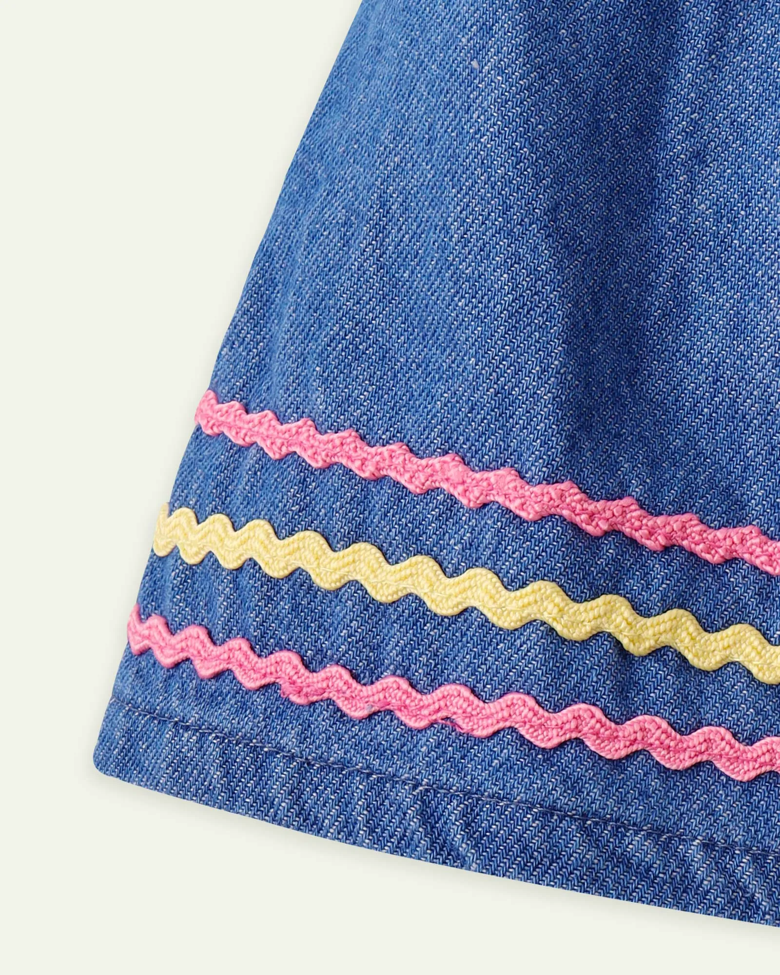 Ric Rac Denim Skirt