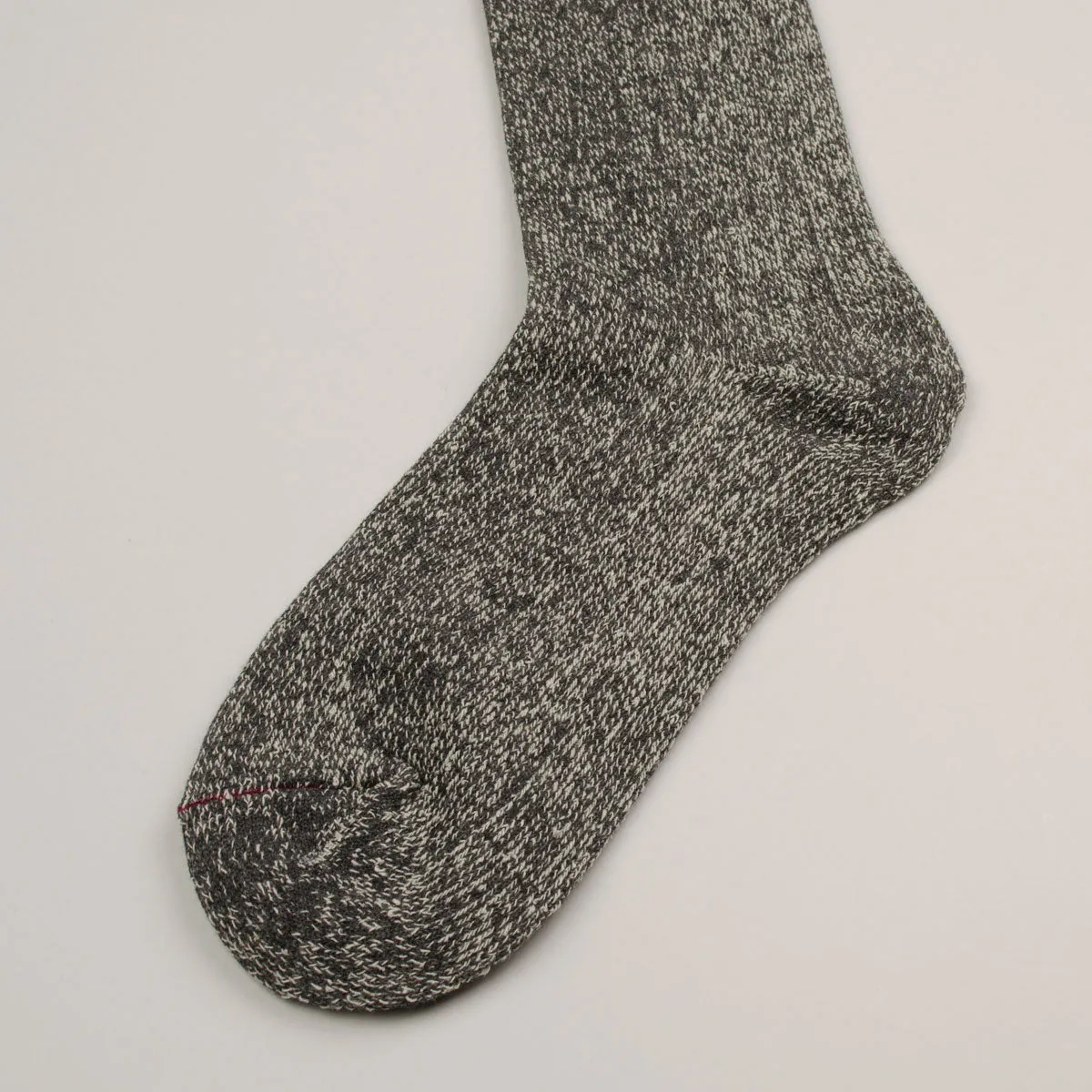 RoToTo - Doubleface Silk / Cotton Socks - Blue / Gray