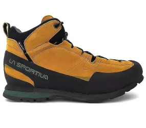 shoes La Sportiva Boulder X Mid GTX - Savana/Alpine - men´s