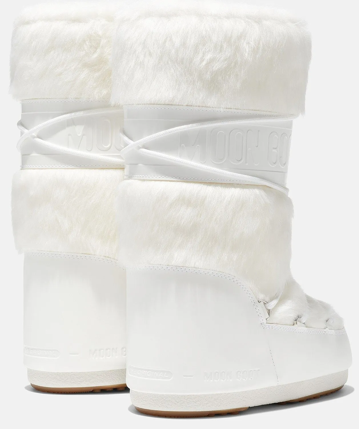 shoes Tecnica Moon Boot Classic Faux Fur - Optical White - women´s