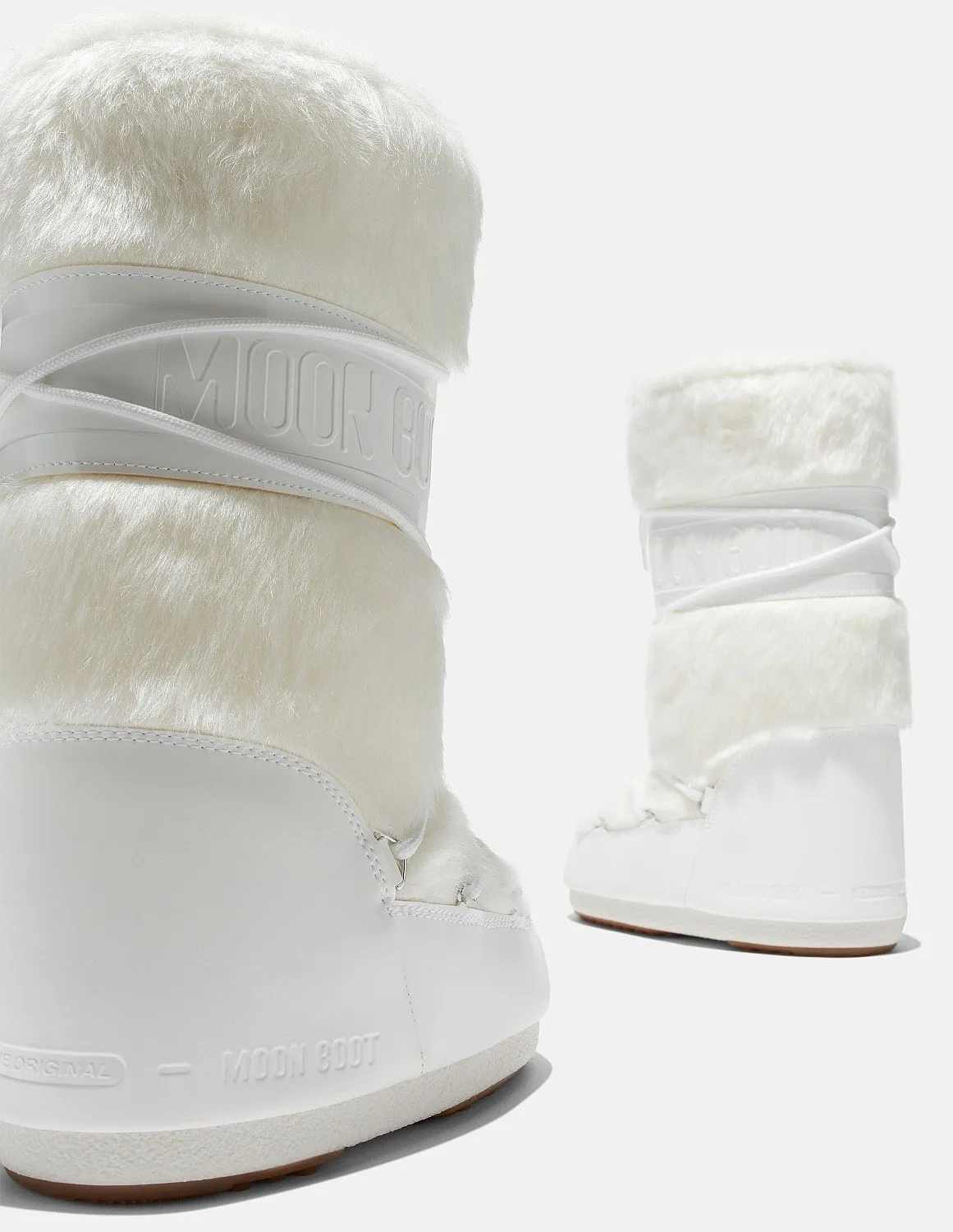 shoes Tecnica Moon Boot Classic Faux Fur - Optical White - women´s