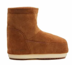 shoes Tecnica Moon Boot Icon Low No Lace Suede - Cognac - women´s