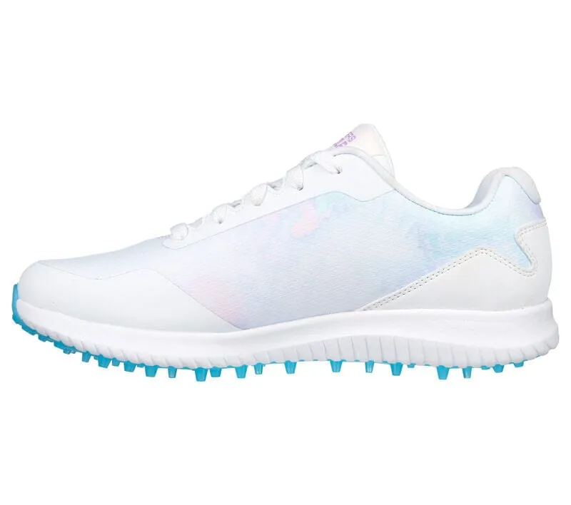 Skechers Go Golf Max 2 Splash 123068 White/Multi Womens Golf Shoes