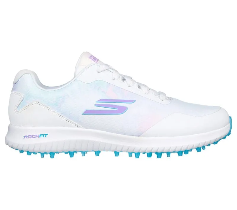 Skechers Go Golf Max 2 Splash 123068 White/Multi Womens Golf Shoes