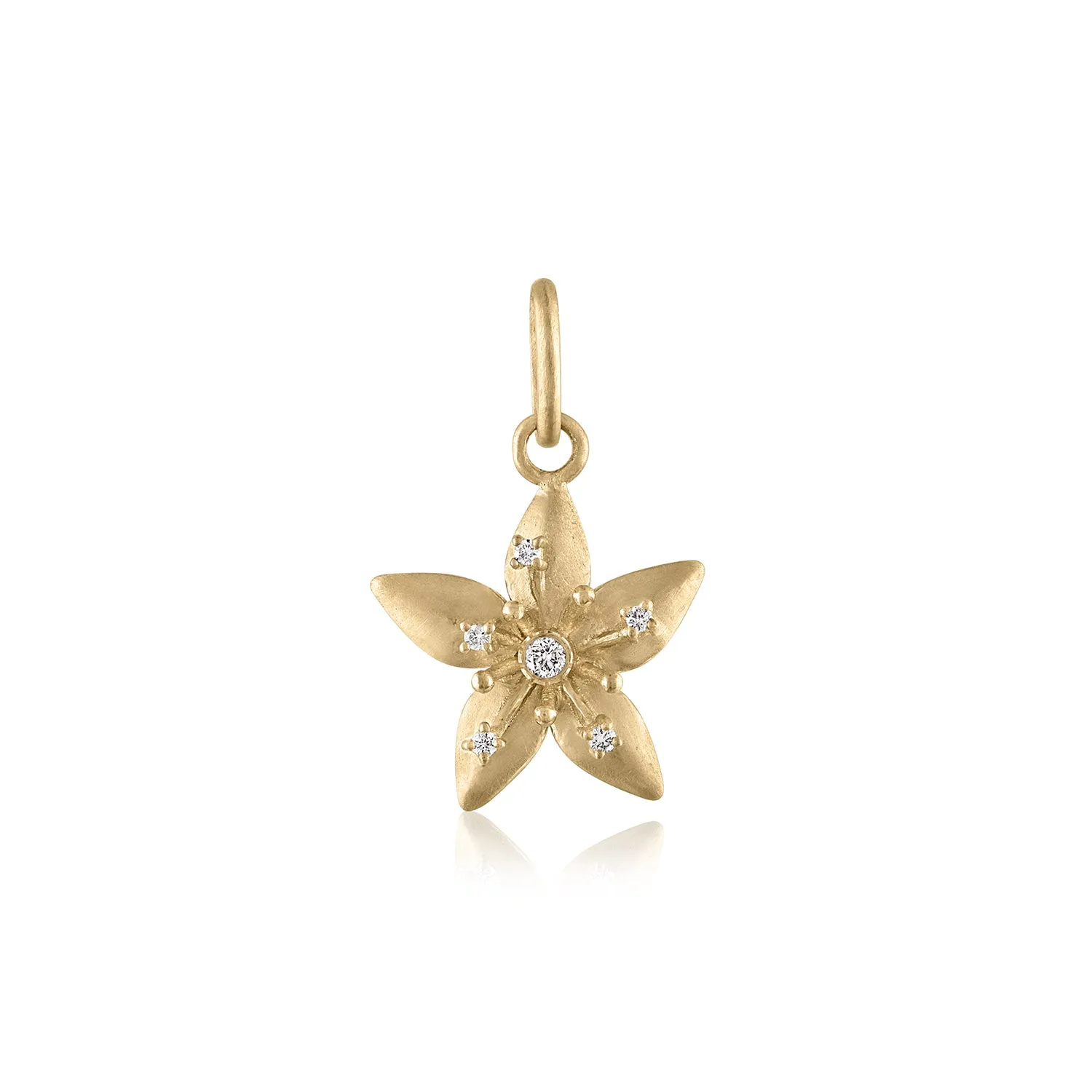 STARFLOWER DIAMOND PENDANT