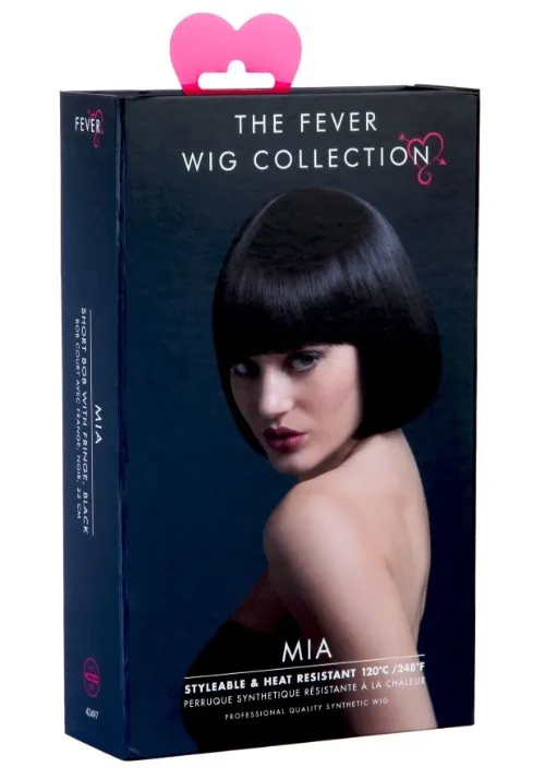 Styleable Fever Mia Black Wig 