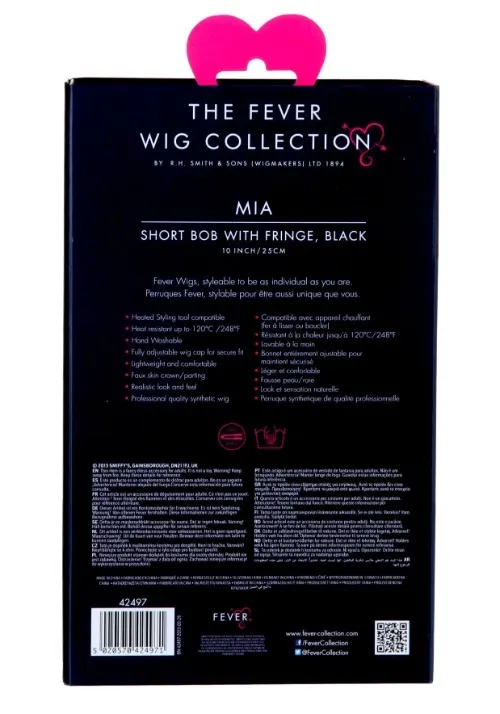 Styleable Fever Mia Black Wig 