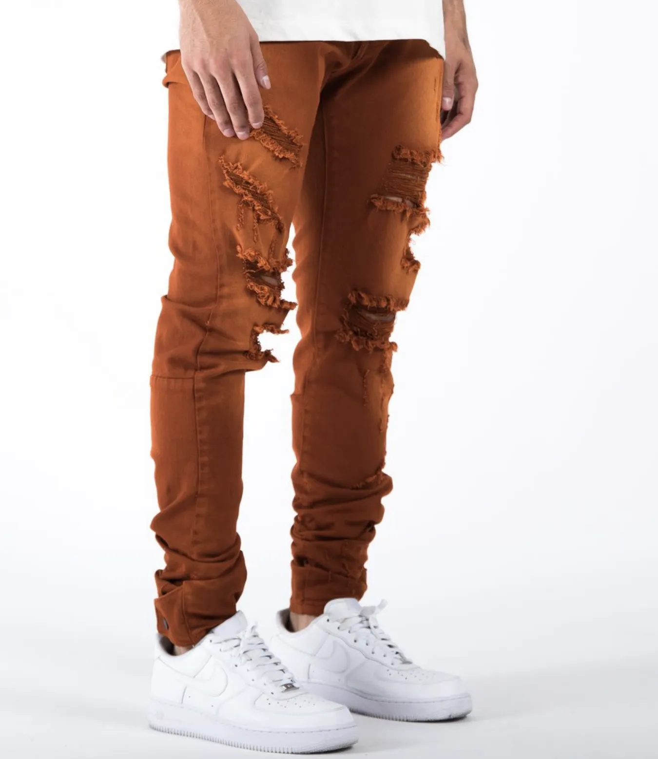 The Union Distressed Ox Denim (Orange) /C2